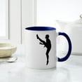 thumbnail image 4 of CafePress - Football Silhouette Mug - 11 oz Ceramic Mug - Novelty Coffee Tea Cup, 4 of 4