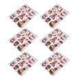 thumbnail image 4 of 6pcs Santa Clause Sticker Christmas Holiday Stickers for Hotel Store Window DecorationF3, 4 of 10