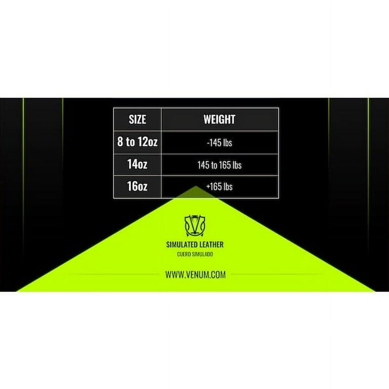 Venum Classic Boxing Gloves 16oz, Unisex, Synthetic Leather