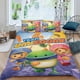 thumbnail image 2 of Equipo Umizoomi Conjunto de sábanas temático, trío de piezas, cómodo y amigable con la piel, diseño único, regalo de decoración para el hogar para familiares, amigos y fans,135cm *200cm, 2 of 6