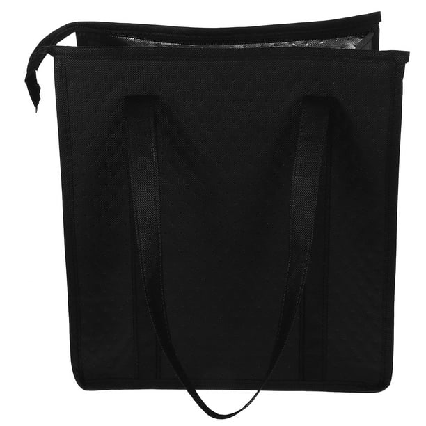Bolsa de comestibles con aislamiento plegable, bolsa térmica reutilizable, bolsa aislada portátil