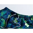 thumbnail image 2 of OUSITAID Big Size Fashion Men's and Big Men's Swim Trunks, Men Swimming Board Shorts Quick Dry Fitness Trunks Beach Swimwear Trouser, up to Size 4XL, 2 of 5