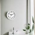thumbnail image 3 of Wall Clock  Modern Wall Clocks Battery Operated  10 Inch Simpel Silent Non-Ticking Clock Decorative for Kitchen  Office  Outdoor  Bedroom  Living Room  School  Classroom, 3 of 6