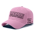 thumbnail image 4 of Gsakboxl Trucker Hat DIY Custom Name Letter Baseball Cap, Personalized Fashion Sun Hat for Mother's Day Birthday Gifts, 4 of 7