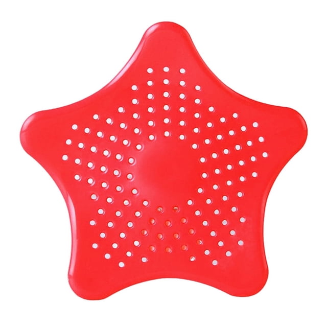 Tapón de desagüe para baño JeashCHAT Star, recogedor de pelos, filtro de ducha y fregadero