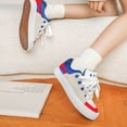 thumbnail image 6 of CHICVOMEY Retro Platform Sneakers for Women Fashion Sneakers Non-Slip Casual Lace Up Trendy Shoes Walking Shoes, 6 of 8
