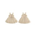 thumbnail image 2 of RUINIXCW Kids Toddler Baby Girl Summer Tulle Dress Birthday Cake Smash Outfit Baby Girls Photoshoot Outfits Sleeveless Mesh Ruffled Princess Birthday Baptism Wedding Party Dress, 2 of 9