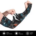 thumbnail image 3 of PAYOHTO Women Men Gardening Sleeves with Thumb Hole, Sun Protection Cooling Arm Sleeves for Farm Work Sports Graffiti Joystick Sign Gamer, 3 of 8
