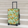 thumbnail image 6 of Hirioo Tangerine for Elasticity Suitcase Cover (No luggage Included) Durable Luggage Protector Fits 18-32 Inch Luggage-Small, 6 of 7