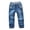 18d Blue, variant on Kids Jeans for Boys 4-16 Slim Boys Baggy Jeans, Wide Leg Elastic Waist Denim Pants Loose Fit Trousers Vintage Y2K Streetwear Drawstring