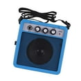thumbnail image 4 of Amplificador de guitarra,Amplificador de guitarra portátil mini Amplificador de guitarra eléctrica,Amplificador Altavoz Amplificador Amplificador Altavoz,Amplificador de instrumentos azul, 4 of 8