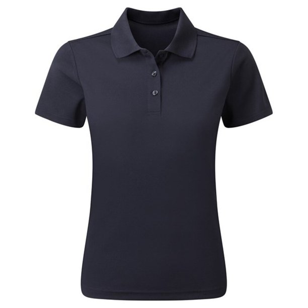 Premier - Polo de Sostenible para Mujer (Marino French)