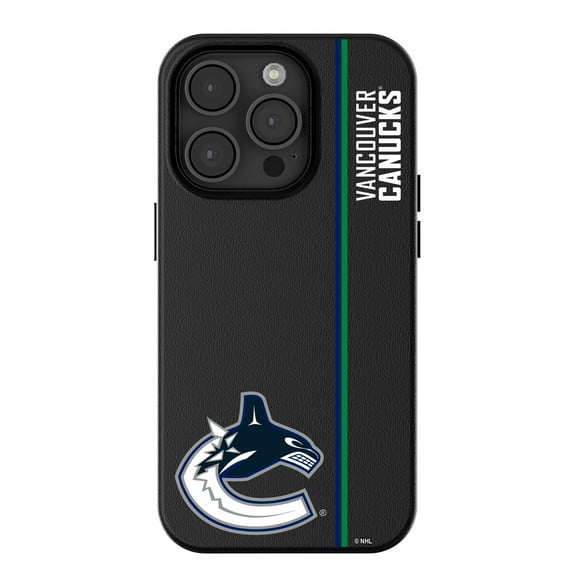 Keyscaper Black Vancouver Canucks Sidebar Magnetic iPhone Case