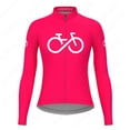 thumbnail image 2 of Maillot de ciclismo de manga larga de otoño, transpirable, de secado rápido, para mujer, para deportes al aire libre, ropa de ciclismo de montaña y carretera, 2 of 5