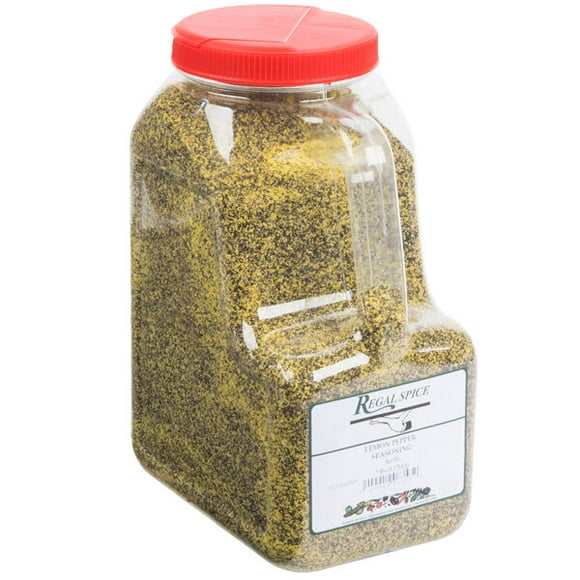 Regal Tangy Lemon Pepper Seasoning - 7 lb. - 4/Case