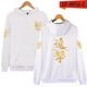 thumbnail image 1 of Attack on Titan Wings of Freedom Cosplay Hoodie Eren Jaeger ropa gigante hombres y mujeres amantes abrigo envío gratis rojo blancoBlanco 03XXL Deng Xun unisex, 1 of 2