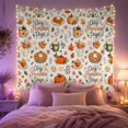 thumbnail image 2 of Consists Pumpkin Days with Flowing Which Throughout Surrounding, Mystical Fantasy for Space Lovers, Galaxy Room Decor, Halloween Gift, Tapestry Wall Hanging for Bedroom and Dorm, 2 of 7