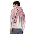 thumbnail image 4 of Goofa High Heel Shoes Butterfly Pattern Mens Full-zip Hoodie, Zip-up Pullover Hooded Sweatshirt, Kangaroo Pocket Hoodie Ideal for Daily Wear, Travel, and Home-X-Large, 4 of 5