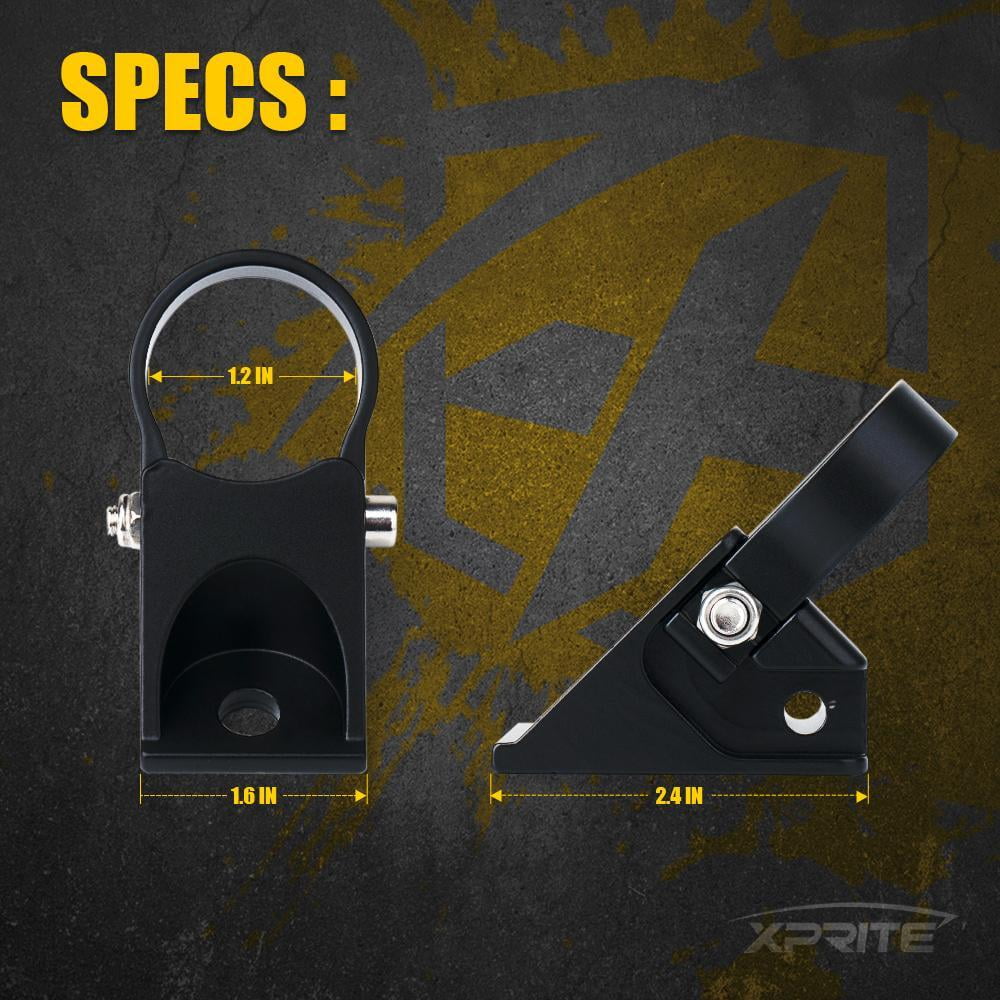 Xprite Rollbar Mount Universal Pillar Light Brackets