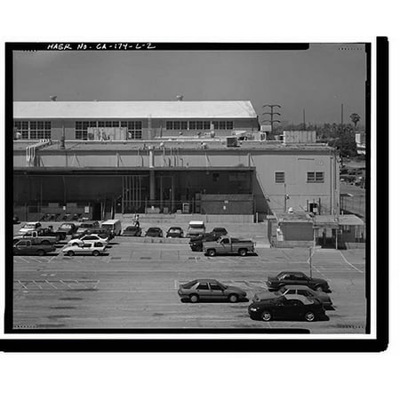 Historic Print, Hughes Aircraft Company, Warehouse-Stores Building, 6775 Centinela Avenue, Los Angeles, Los Angeles County, CA - 2, 16" x 20"