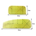 thumbnail image 4 of Regla caliente Regla de dobladillo caliente Regla de hierro Herramientas de costura Regla resistente al calor para plancha eléctrica Trabajo de planchado en el hogar, 2 estilos diferentes Xemadio 2035393, 4 of 8