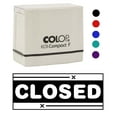 thumbnail image 2 of Printtoo Closed Self Inking Rubber Stamp Pre-Inked Office Stamp- Home Office Business Stationery, 47 x 20 mm Black, 2 of 7