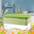 thumbnail image 3 of TIELUTT Convenient Ice Tray Ice Maker Ice Tray Accessories Ice Tray Maker Square Ice Ice Tray Ice Maker Ice Tray with Silicone Freezer Cups Soup Tray Silicone Freezer Containers Decorative Ice Cubes, 3 of 3