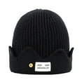 thumbnail image 2 of Dyfzdhu Men Women Outdoor Knitted Wool Hat Warm Sports Crown Melon Woolen, 2 of 5