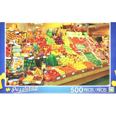 Puzzlebug 500 - Colorful Fruit Stand price history on PriceWatchPro