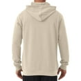 thumbnail image 2 of zbxnLI Mens Zip up Hoodie Casual Drawstring Long Sleeve Full Zipper Sweatshirt Sport Hooded Jackets, 2 of 6