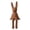 coffee color M, variant on kowaku Bunny Statue Ceramic Animal Figurine Sculpture Ornament with Minimalist Design Easy to Clean Suitable for Bookcase Bedroom Living Room Gift Giving Hom black M