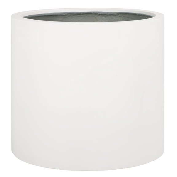 Safavieh Alia Concrete Planter in White
