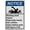 Warning Sign 2, variant on ESD Static Grounding Steps Sign, Industrial ESD Static Sign 8"x12" UV Resistant for Indoor Outdoor Industrial Zone