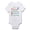 Cloud White, variant on CafePress - Mountain Biker Like Daddy Infant Bodysuit - Baby Light Bodysuit, Size Newborn - 24 Months