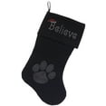thumbnail image 2 of Christmas Stocking Rhinestone, "Believe", 2 of 5