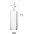 thumbnail image 4 of Oil bottle glass olive oil dispenser bottle glass cooking oil vinegar dispenser with pouring spout for kitchen and grill, 4 of 9