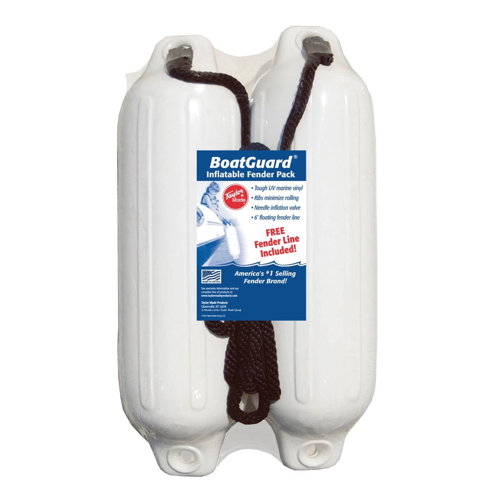 Taylor Made BoatGuard Fenders with Fender Line 2 Pack