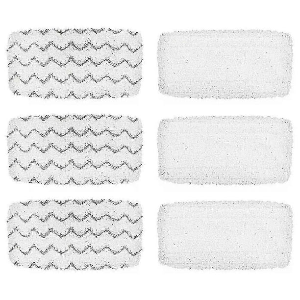 Steam Mop Pad for Bissell PowerFresh Vac & Steam 2747A, 1132 1543 1632 1652 Symphony Vacuum and Steam Mop Series, 6 Pack