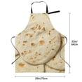 thumbnail image 2 of Cauagu Taco Tortillas Aprons with Pockets,Waterproof Apron for Women,Kitchen Cooking Apron Adjustable Bib Aprons Chef Apron for Cooking,Drawing,Crafting, 2 of 8