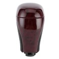 thumbnail image 2 of Perilla de la palanca de cambios, perilla de la palanca de cambios del automóvil Palanca de cambios en forma de T Palanca de cambios(Madera Roja Perforada Negra), 2 of 5