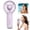 Purple, variant on CHENjy Mist Fan Portable, Handheld Misting Fan with Spray and Humidifier, Rechargeable USB Water Fan for Desk Daily Use and Travel, Green