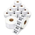thumbnail image 1 of Etiquetas térmicas directas multiusos Aegis Adhesives de 1,5 x 1 cm, 1 of 7