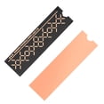 thumbnail image 2 of Likrtyny 2 Almohadillas Térmicas Cobre 0 2 Mm Enfriador Ligero Y Delgado para SSD M. 2 Nvme (B), 2 of 8