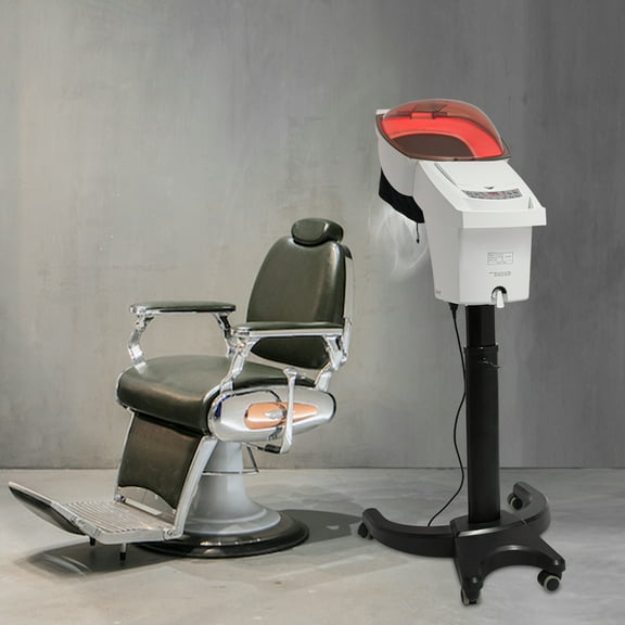 60*58*149cm Adjustable white Hair Steamer Micro Mist Ultrasonic Ozone Standing Hair Steamer for home barber stores beauty stores