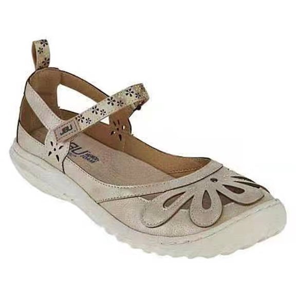 asdoklhq Summer Sandals for Women Rollback or Clearance,Summer European and American Flat Sandals Women Print Beach Shoes