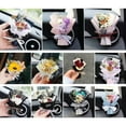 thumbnail image 3 of Small Bouquet Car Air Freshener Vent Clips, Mini Dried Flower Bouquet Car Air Conditioning Outlet Perfume Clip Decoration Car Essential Oil Diffuser Vent Clip Auto Interior Accessories, 3 of 3