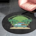 thumbnail image 4 of Funny Camping Round Carpet Circle Rug Outdoor Patio Area Rug Washable Large Area Rugs Hallway Room Decor Fitness Mats, 4 of 8