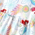 thumbnail image 6 of Disney Princess Girls Dresses Ariel Little Mermaid White Ruffled Summer Beach Holiday Fairy Dress Baby Toddlers 2T, 6 of 9