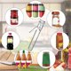 thumbnail image 4 of Abridor de tarros ajustable de acero inoxidable, multifuncional, para tapas de latas, ideal para Rkxzt, 4 of 8