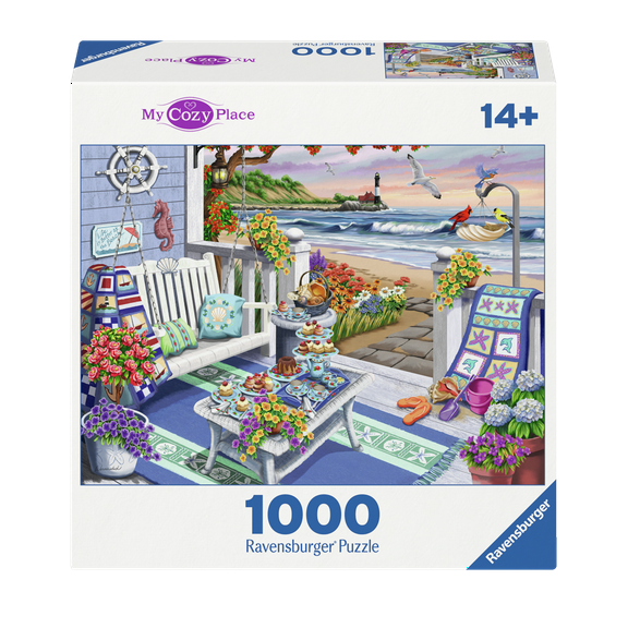 Ravensburger Great Outdoors Puzzle Series | Seaside Sunshine | 300 Piece Jigsaw Puzzle